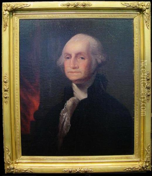 Inscribed And Dated On The Reverse Oil Painting - Gilbert Stuart
