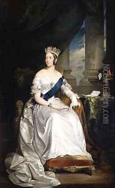 Queen Victoria Oil Painting - Sir Francis Grant