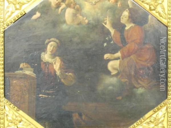 Tobias And The Angel Oil Painting - Carlo Maratta or Maratti
