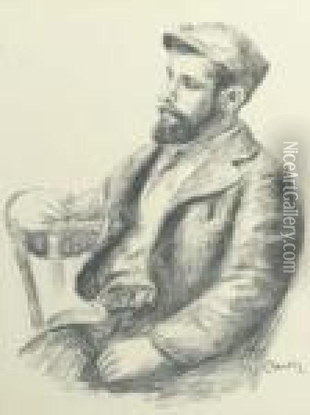 Louis Valtat, From The Douze 
Lithographies Originales Depierre-auguste Renoir (d.; S. 38) Oil Painting - Pierre Auguste Renoir