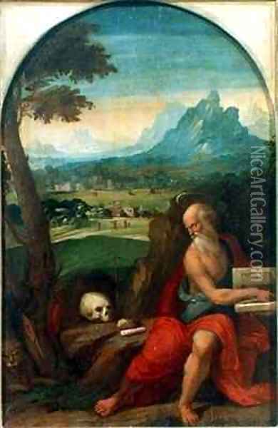 St Jerome Oil Painting - Garofalo