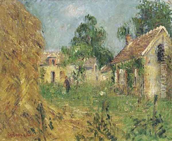 Petite ferme dans le Calvados Oil Painting - Gustave Loiseau