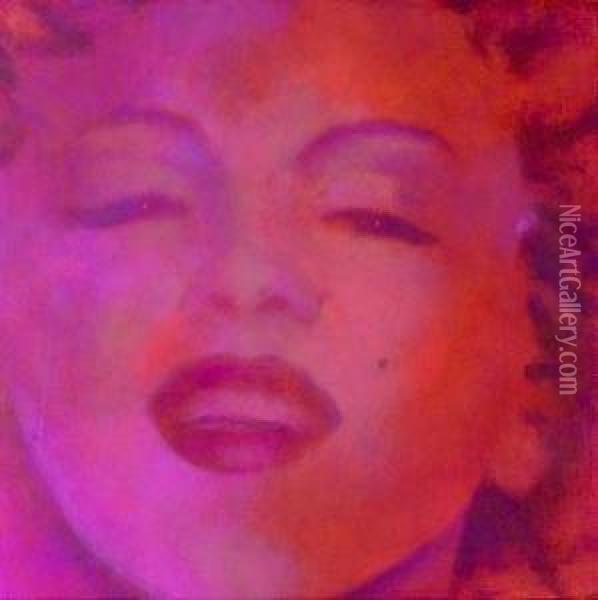 Marilyn Ii Oil Painting - Alexis Paul Pachot D'Arzac