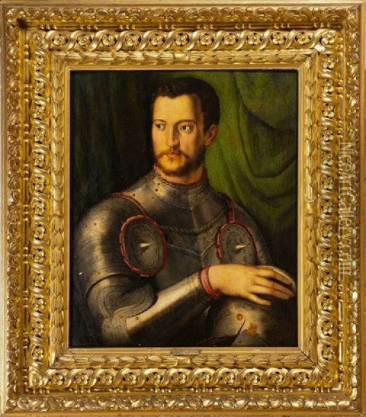 Portrait De Come De Medicis Oil Painting -  Bronzino