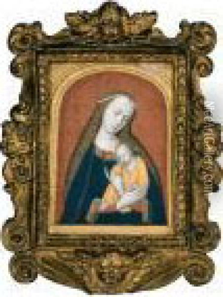 The Virgin And Child Oil Painting - The Seminary Madonna Master