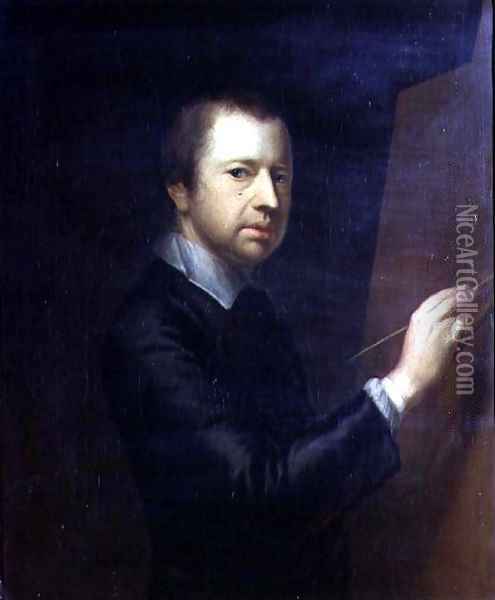 Self Portrait 1754 Oil Painting - Arthur William Devis