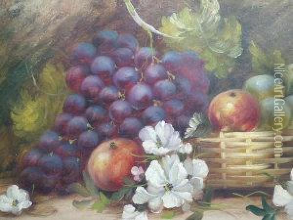 Still Life Of Fruit Oil Painting - Chester Earles