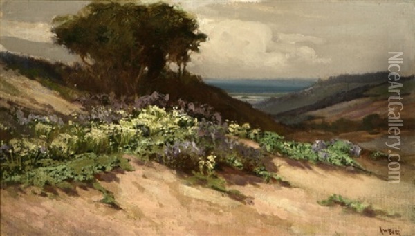 Blooming Dunes Oil Painting - Arthur William Best