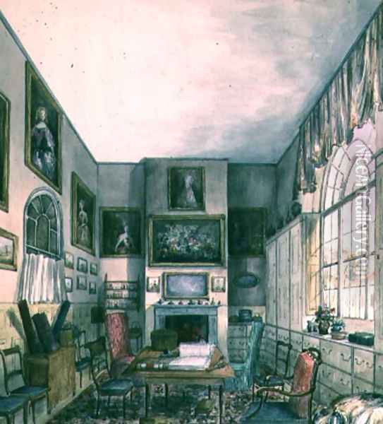 The Housekeeper's Room at Aynhoe Oil Painting - Lili Cartwright