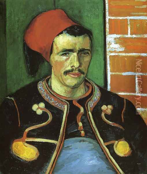 The Zouave (Half Length) Oil Painting - Vincent Van Gogh