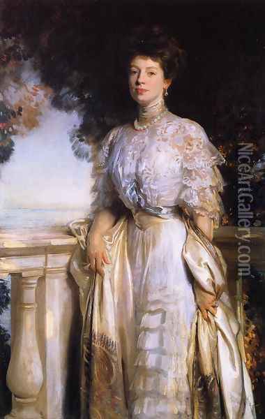 Mrs. Edward Deshon Brandegee Oil Painting - John Singer Sargent