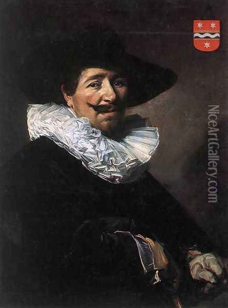 Andries van der Horn 1638 Oil Painting - Frans Hals