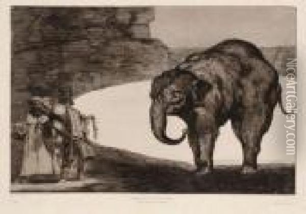 Otras Leyes Por El Pueblo Oil Painting - Francisco De Goya y Lucientes
