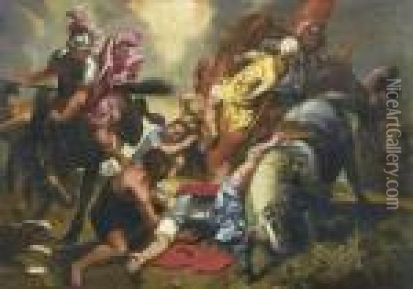 Die Bekehrung Des Saulus Zu Paulus. Oil Painting - Peter Paul Rubens