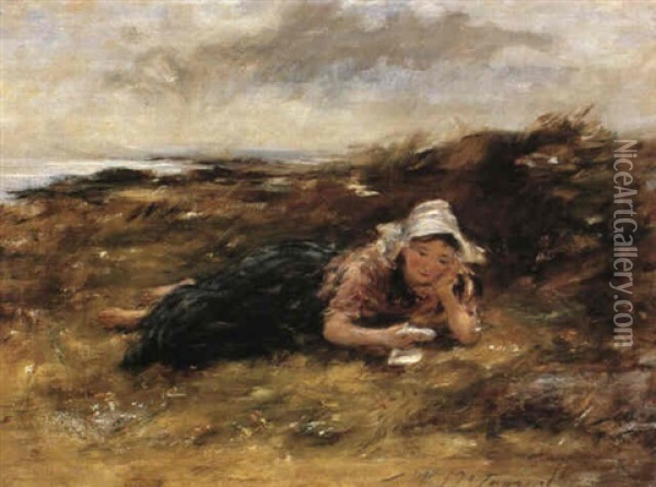 The Ballad Oil Painting - William McTaggart