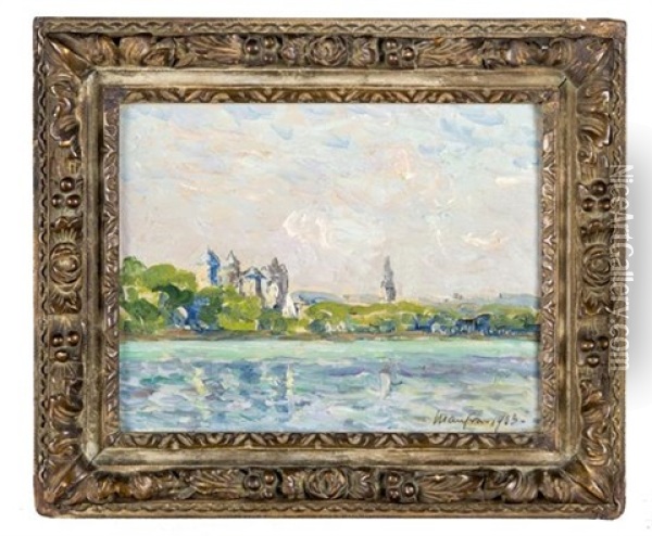 Castle Oil Painting - Maxime Maufra