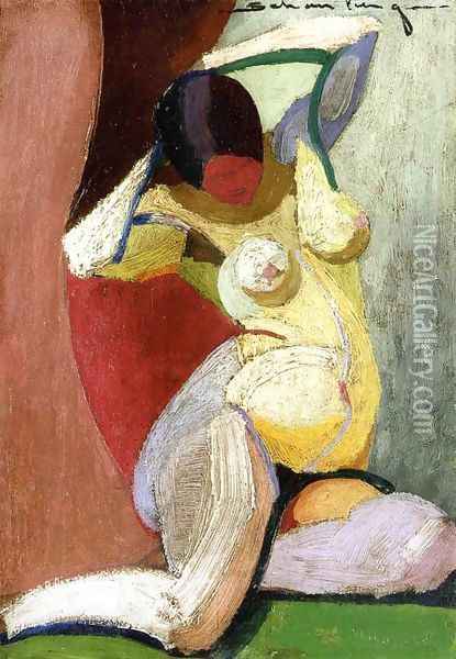 Nude Oil Painting - Morton Livingston Schamberg