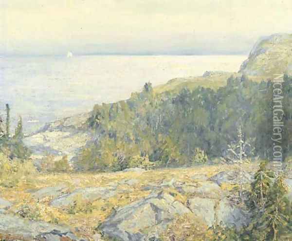 Calm Sea Oil Painting - Wilson Henry Irvine