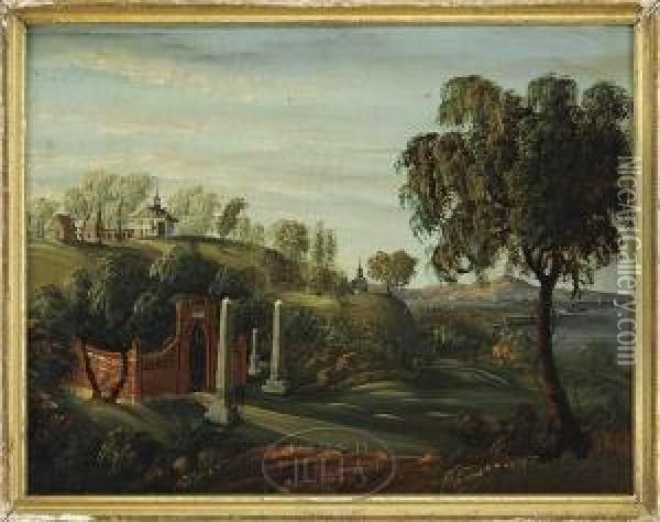 The Home Of Washington Oil Painting - William Matthew Prior