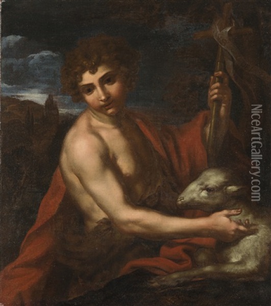 San Giovanni Battista Oil Painting - Domenico Maria Canuti