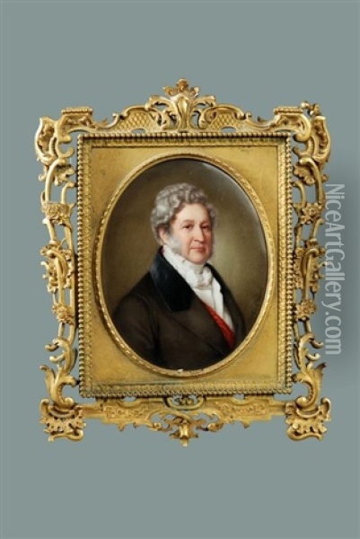 Portrait De Louis-philippe, Roi Des Francais Oil Painting - Sophie Lienard