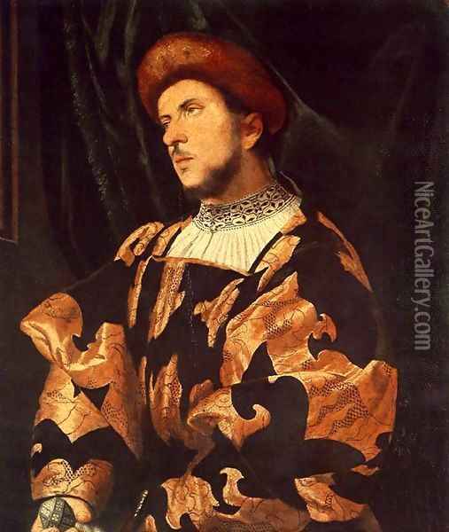 Portrait of a Man Oil Painting - Gerolamo Romanino