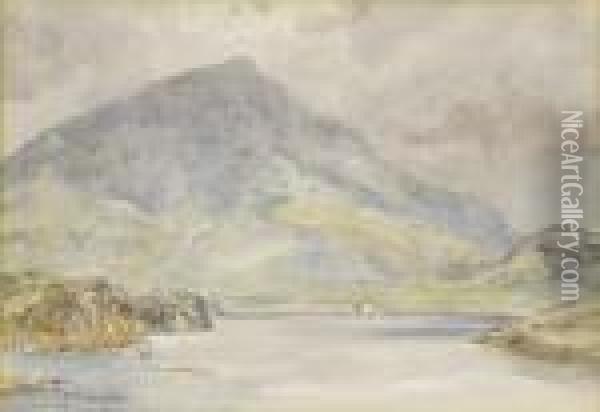See Im Schottischen Hochland Oil Painting - Edward Theodore Compton
