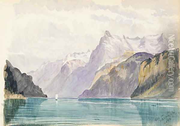 Switzerland 1870 Sketchbook 1870 Oil Painting - John Singer Sargent