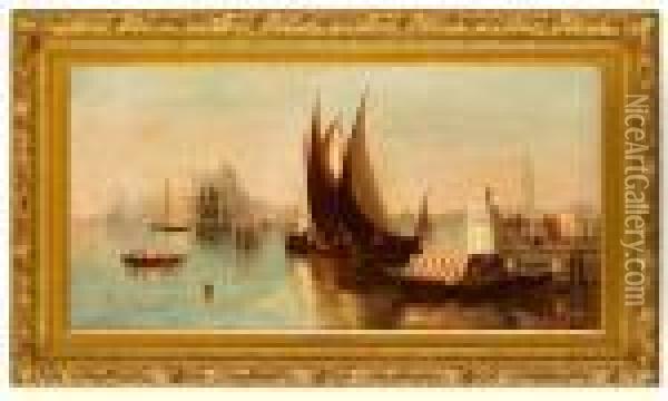 Venedig Oil Painting - Arthur Joseph Meadows