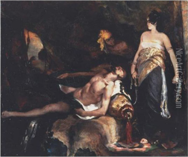 Judith Et Holopherne Oil Painting - Henri Alexandre Georges Regnault