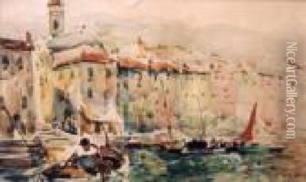 Paysage De Corse Oil Painting - Henri Epstein