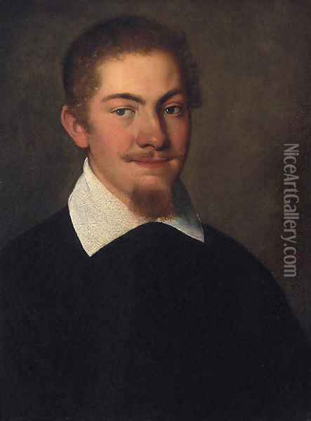 Portrait of a gentleman Oil Painting - Federico Fiori Barocci