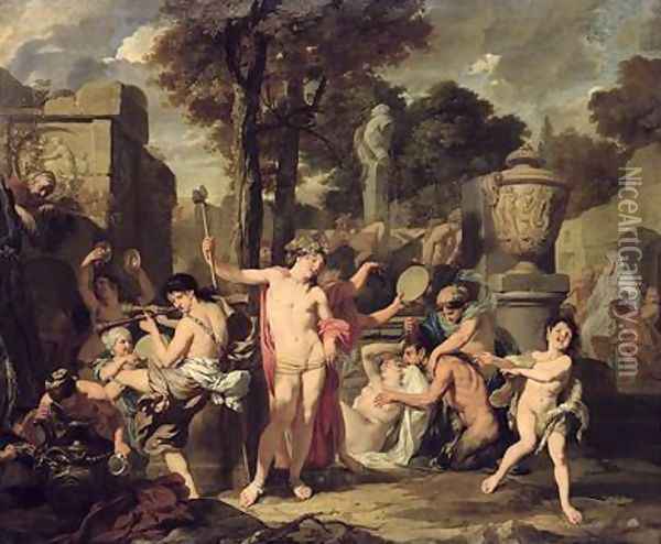 The Feast of Bacchus Oil Painting - Gerard de Lairesse