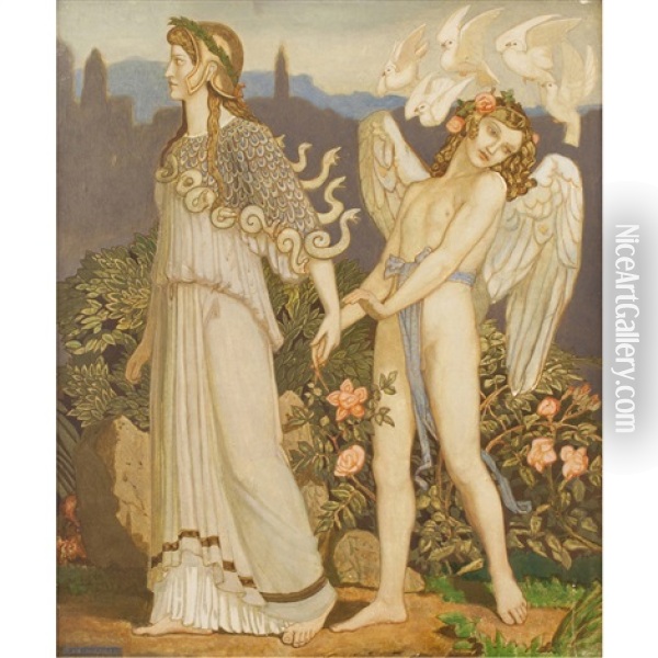 Force And Reason Oil Painting - John Duncan