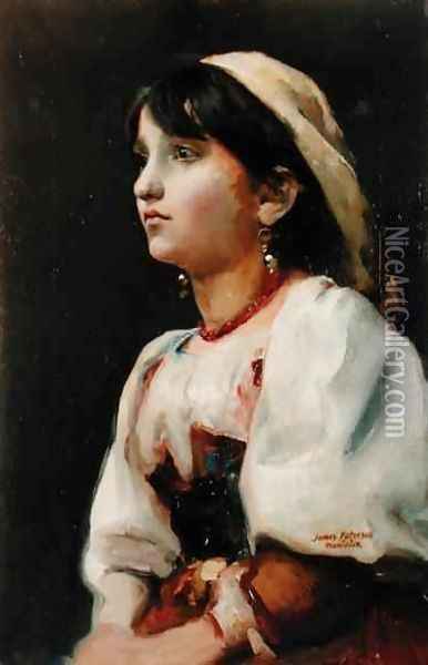 Geralda, c.1880s Oil Painting - James Paterson