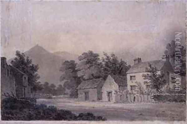 Dove Cottage Grasmere Oil Painting - Amos Green