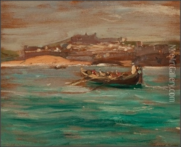 The Returning Boat Oil Painting - Alexander Roche