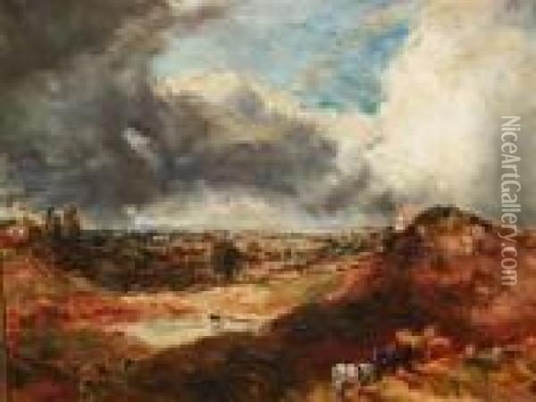 Paysage Anime Oil Painting - John Constable
