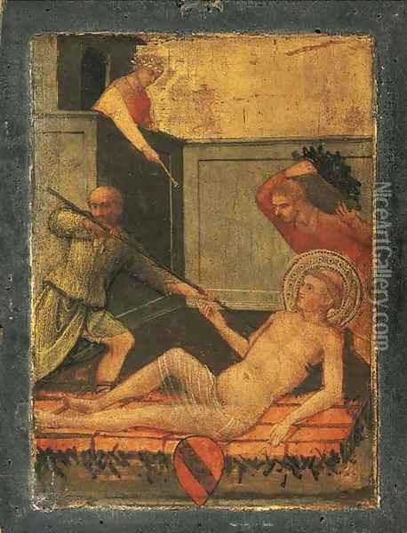 The Martyrdom of Saint Lawrence Oil Painting - Lorenzo di Niccolo