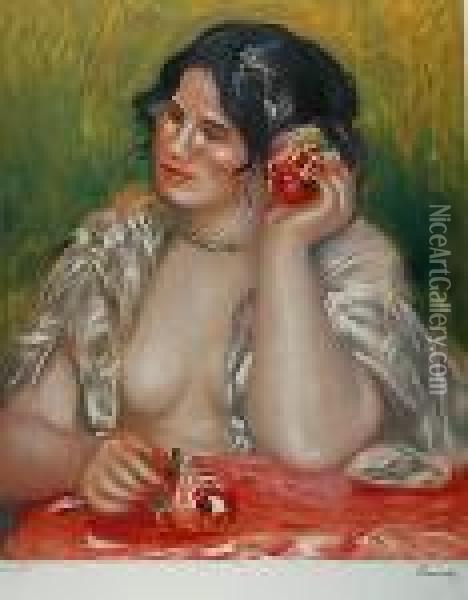 Dolores Oil Painting - Pierre Auguste Renoir