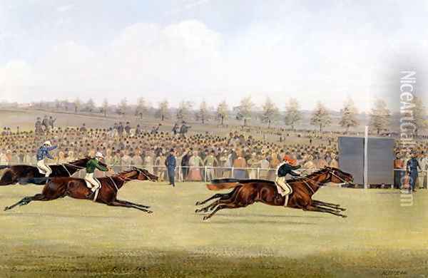 Racing Scene Oil Painting - Henry Thomas Alken