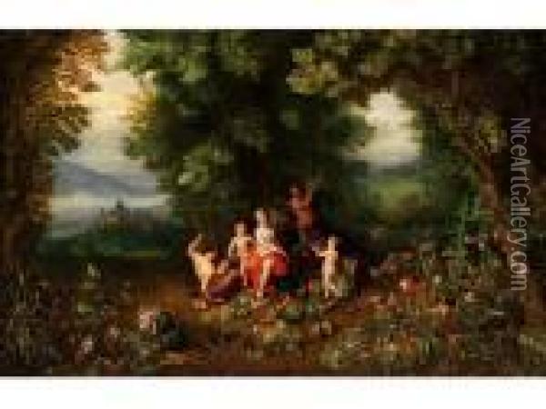 Allegorie Der Gottin Ceres Oil Painting - Jan Brueghel the Younger