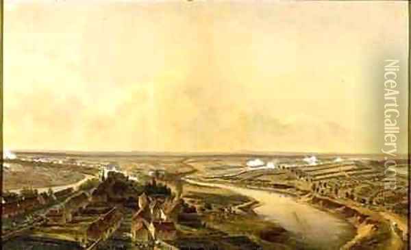 The Battle of Friedland Oil Painting - Jean Antoine Simeon Fort