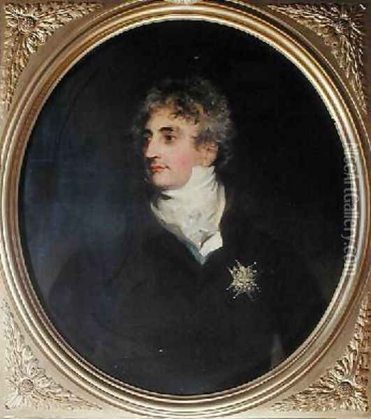 Portrait of Duke Armand Emmanuel de Richelieu 1766-1822 2 Oil Painting - Sir Thomas Lawrence