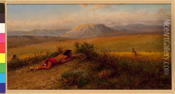 Small Game Hunter Oil Painting - William de la Montagne Cary