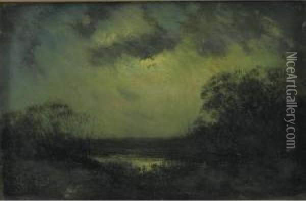 Night In The Lowlands Oil Painting - Julian Onderdonk