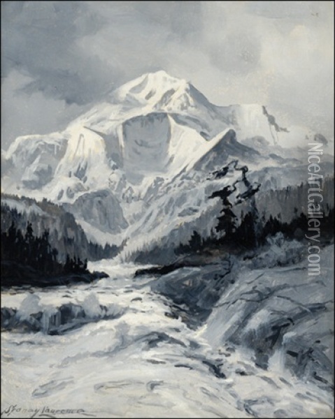 Mt Mckinley Oil Painting - Sydney Mortimer Laurence