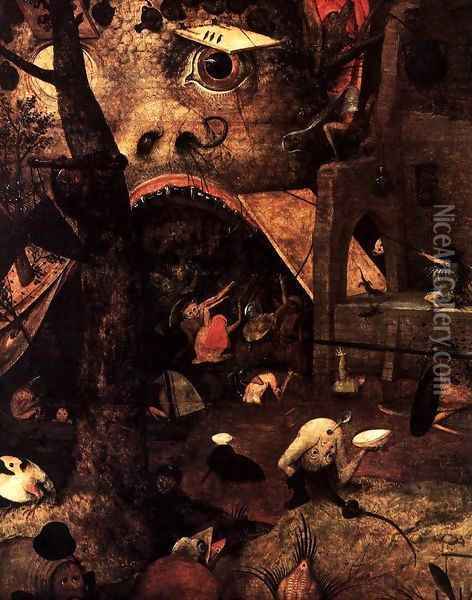 Dulle Griet (detail) 1562 4 Oil Painting - Jan The Elder Brueghel