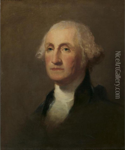 George Washington Oil Painting - Thomas Sully