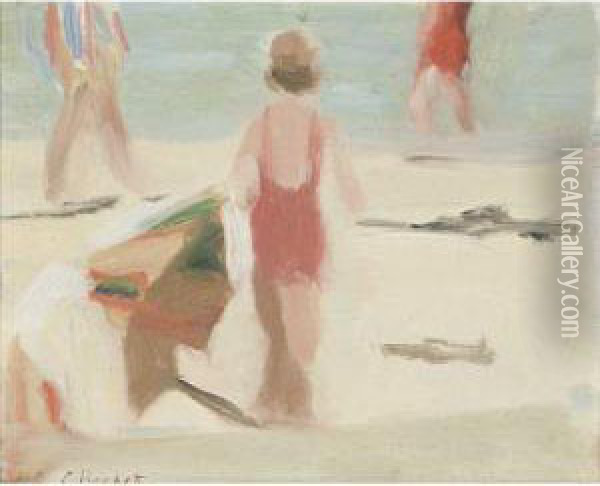 Sunny Day Oil Painting - Clarice Marjoribanks Beckett